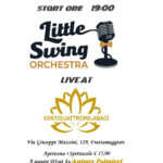 Al “Ventiquattromilabaci” la Band “Little swing orchestra” giovedì 24 ottobre